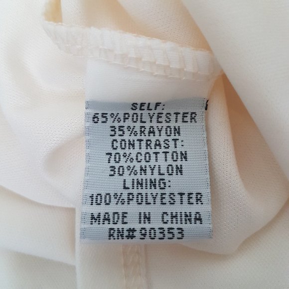 J Gee Ivory Lace-Up Asymmetrical Tiered Lace Sleeveless Woven Midi Dress, Sz PS - Picture 10 of 11